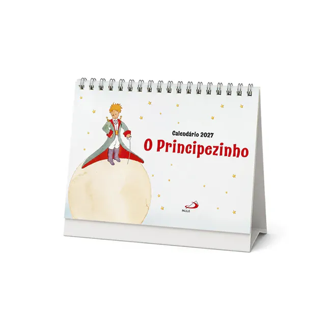 Calendário de mesa Principezinho 2027 (Paulus)